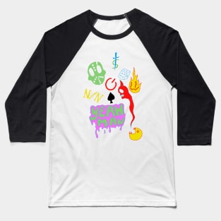 Streetwear Art Style CC001 Baseball T-Shirt